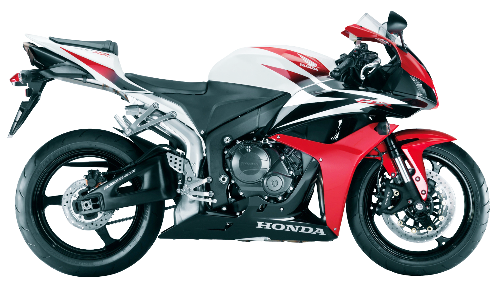 Honda C B R Sportbike Profile View PNG