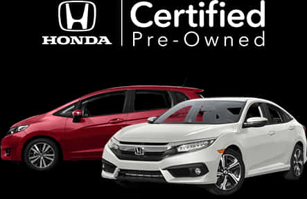 Honda Certified Pre Owned Vehicles Advert PNG