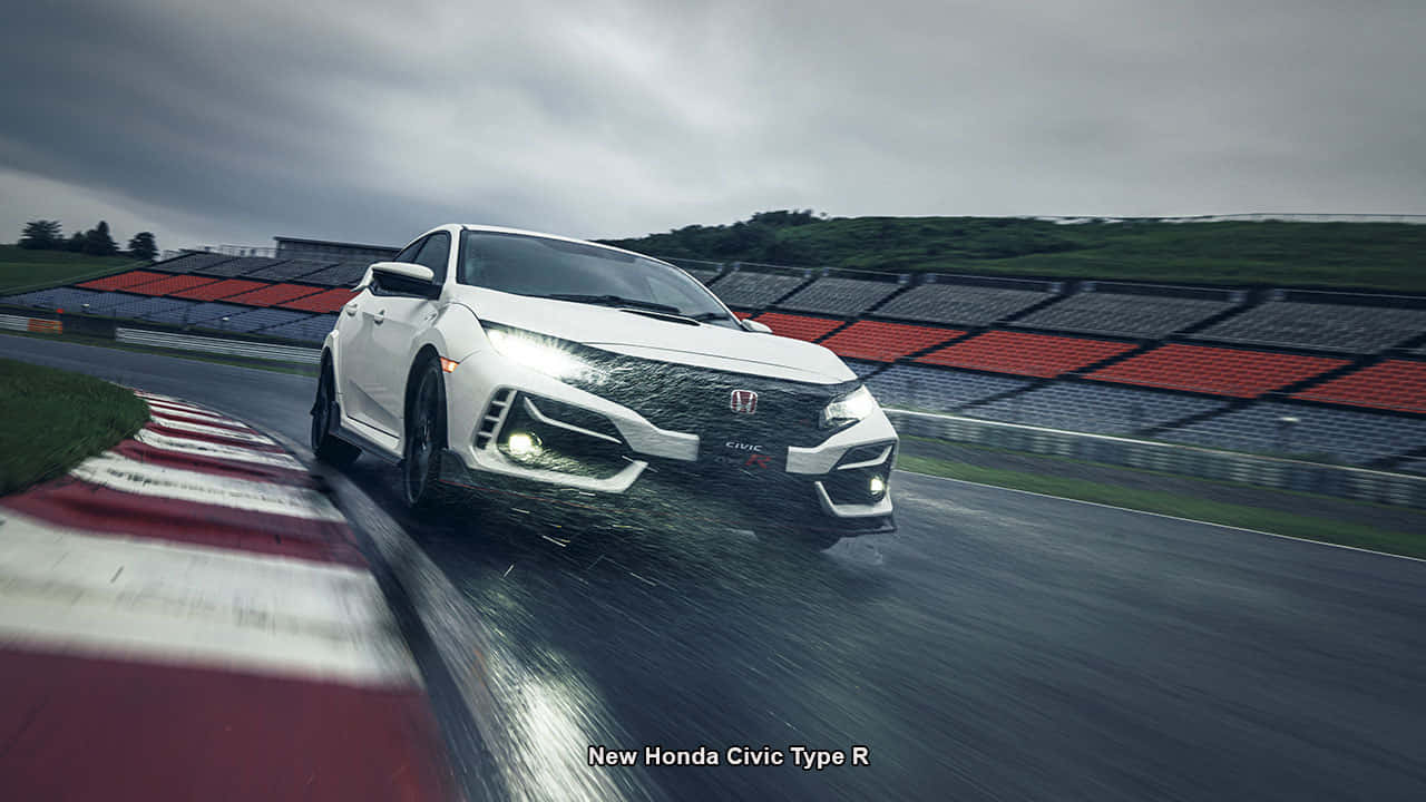 The Highly Desirable Honda Civic Type R Wallpaper