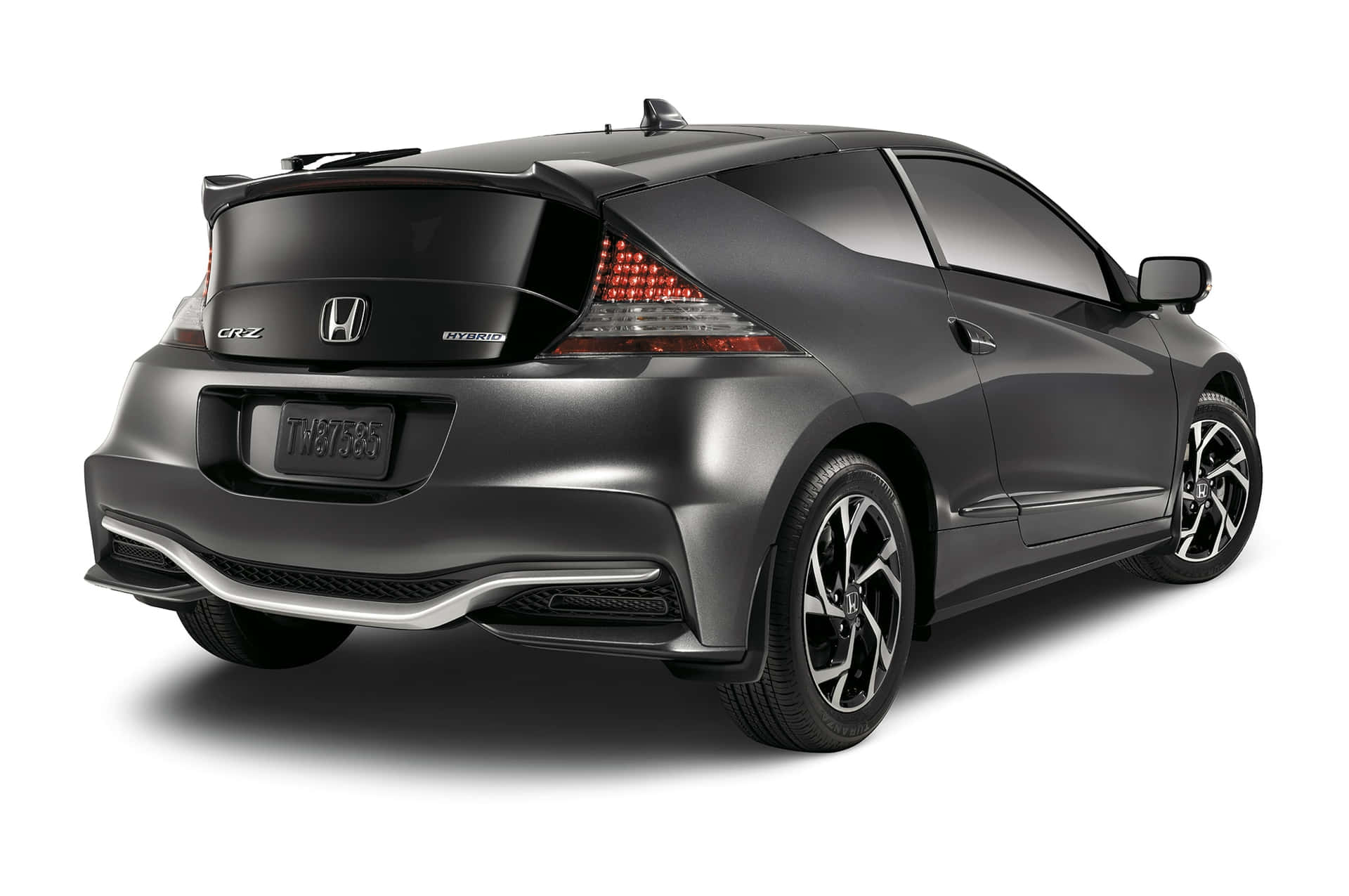 Sleek Honda CR-Z Performance Hybrid Sports Car Wallpaper