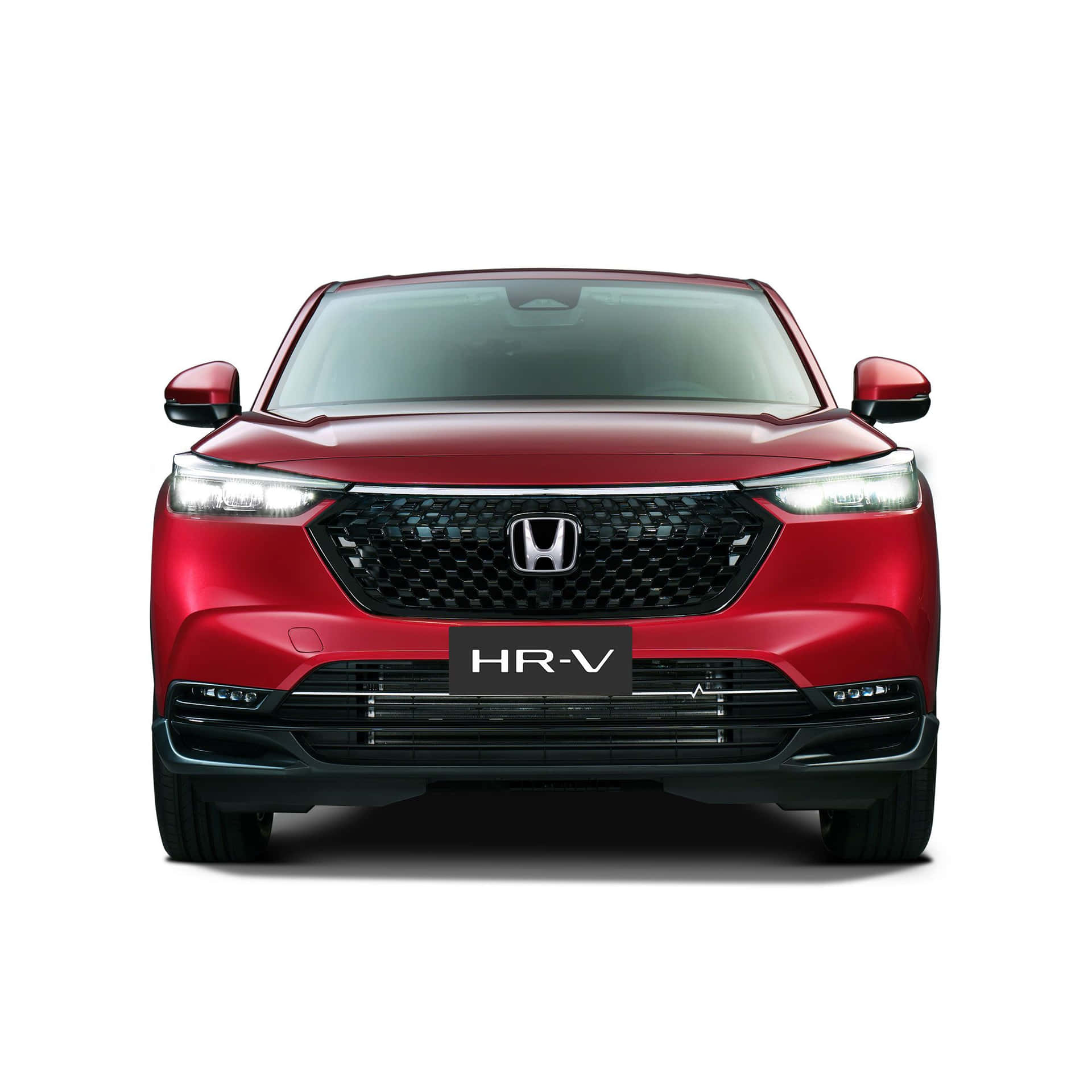 Sleek and Stylish 2022 Honda HR-V on the Road Wallpaper