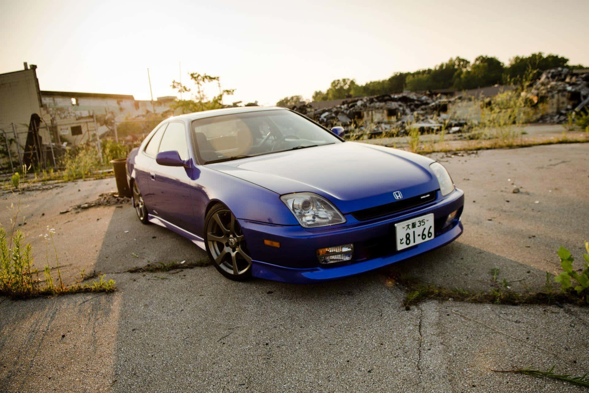 Sleek Honda Prelude in a picturesque setting Wallpaper