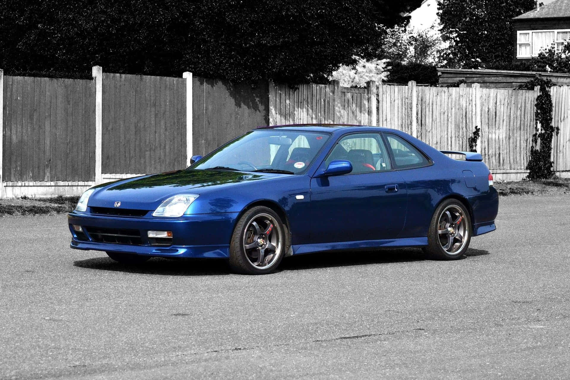 Sleek and Stylish Honda Prelude in Action Wallpaper