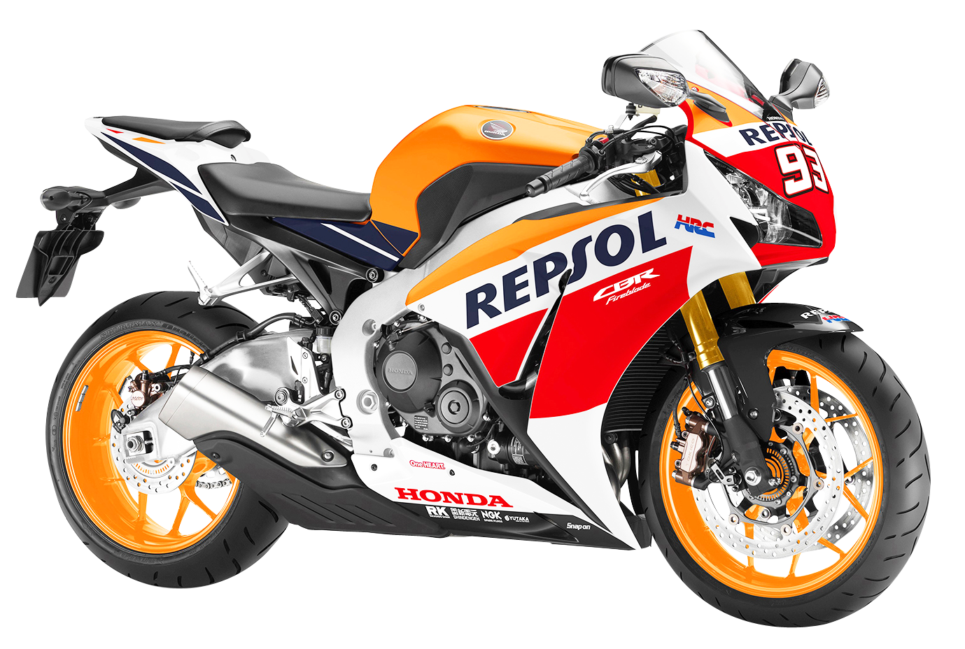 Honda Repsol C B R1000 R R Racing Motorcycle PNG