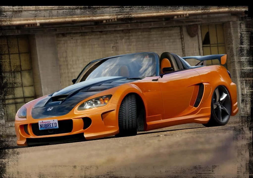 Rev up your sporty style with the Honda S2000 Wallpaper