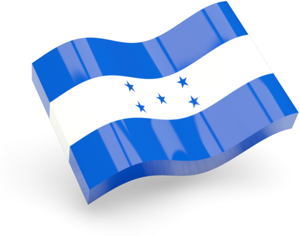 Honduras Flag Waving PNG