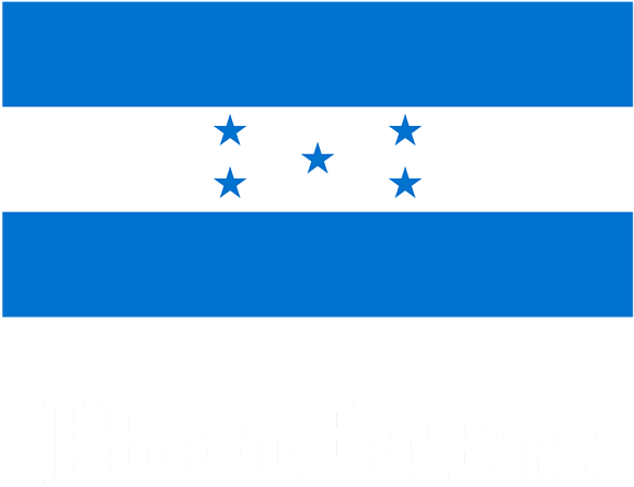 Honduras Flagand Name PNG