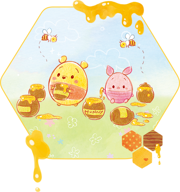 Honey Adventure Tsum Tsum PNG