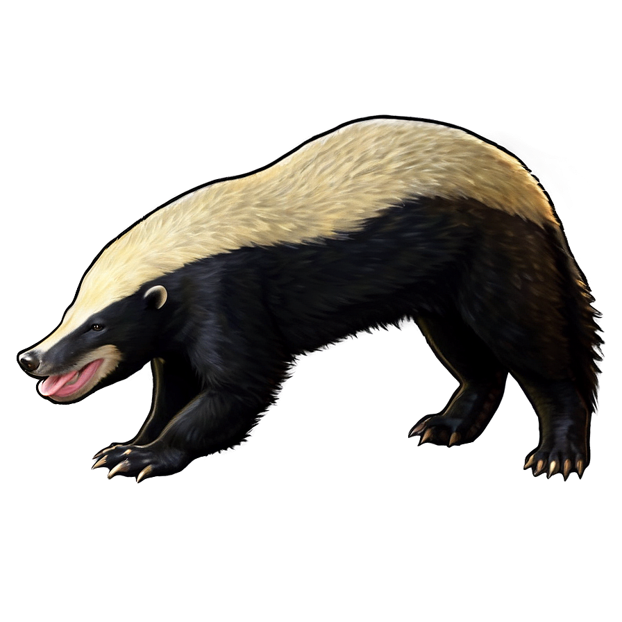 Honey Badger A PNG