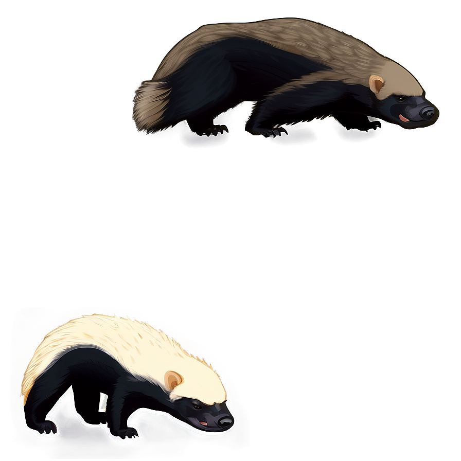 Honey Badger Animal Behavior Png 06252024 PNG