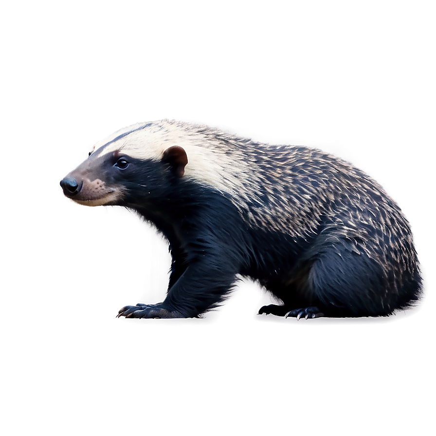 Honey Badger Bold Stare Png 06252024 PNG