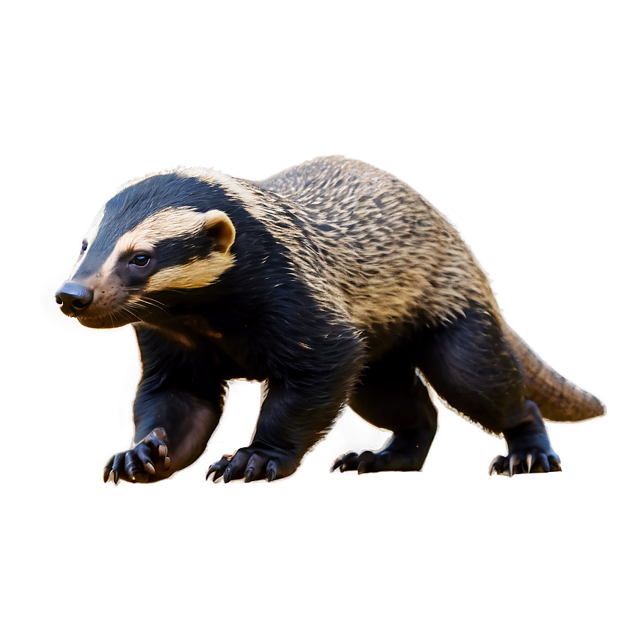 Honey Badger Dynamic Pose Png Xam90 PNG