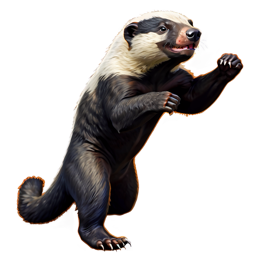 Honey Badger Fighting Stance Png 52 PNG