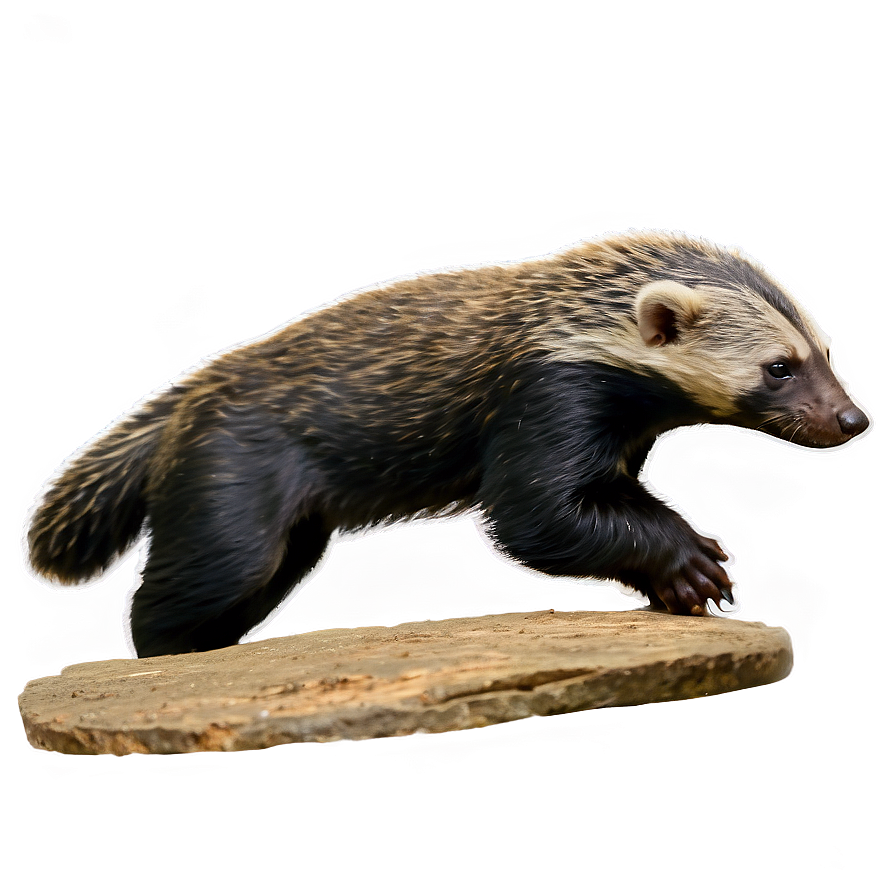 Honey Badger In Action Scene Png God PNG