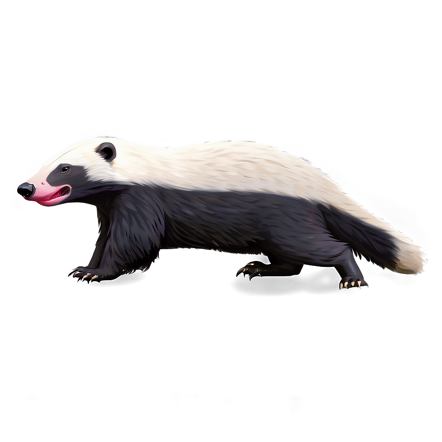 Honey Badger In Attack Mode Png 06242024 PNG