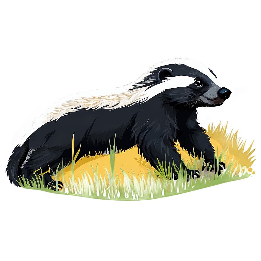 Honey Badger In Nature Png 73 PNG