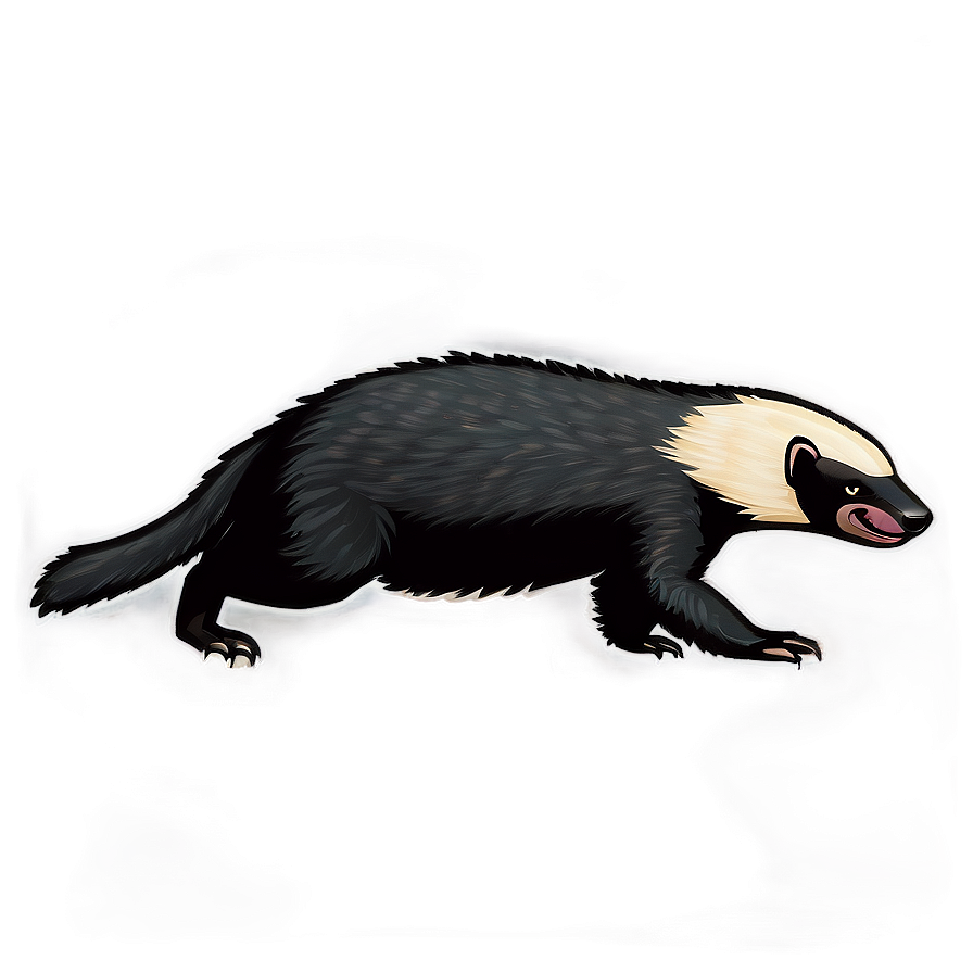 Honey Badger In The Wild Png Rgb PNG