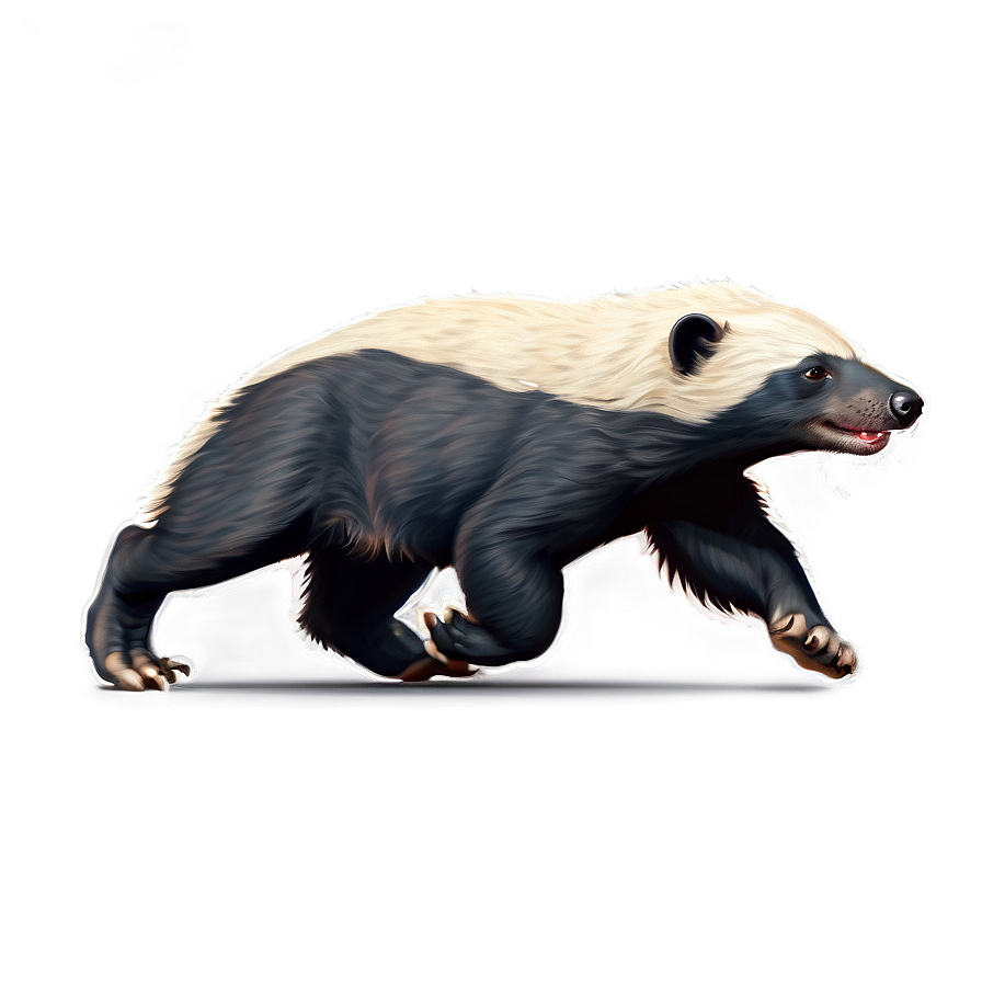 Download Honey Badger Running Motion Png Esg | Wallpapers.com