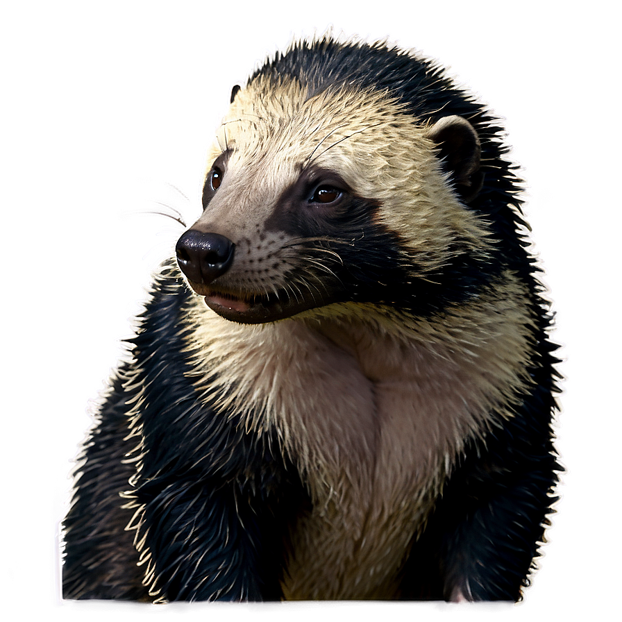 Honey Badger Side Profile Png Rtr53 PNG