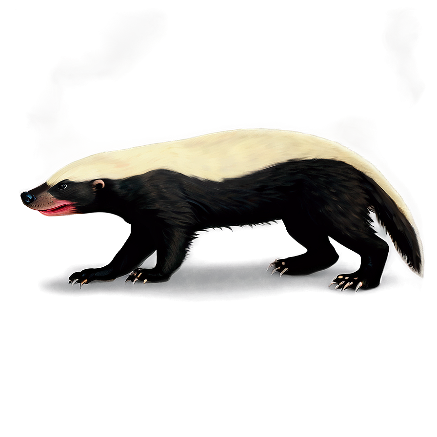 Honey Badger Side Profile Png Wqf PNG