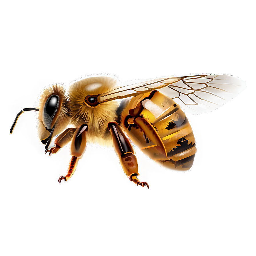 Honey Bee Wings Spread Png 84 PNG