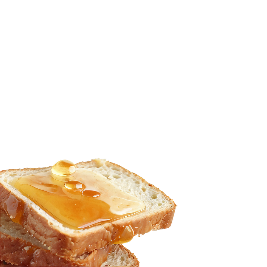 Honey Bread Slice Png 96 PNG