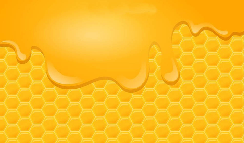 Honey Drip Digital Art Wallpaper