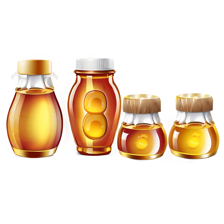 Honey Jar Collection Png Rof PNG