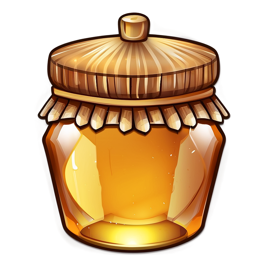 Honey Jar Illustration Png Yxa PNG