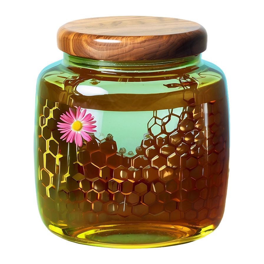 Honey Jar In Sunlight Png Ive95 PNG