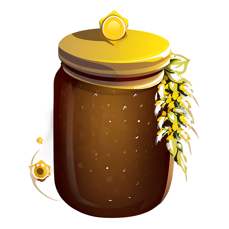 Honey Jar Silhouette Png Thk PNG