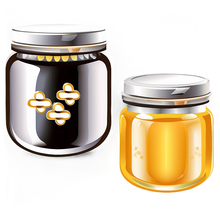 Honey Jar Vector Png 91 PNG