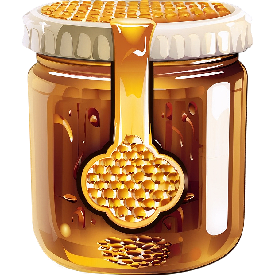 Honey Jar Vector Png Kcx24 PNG