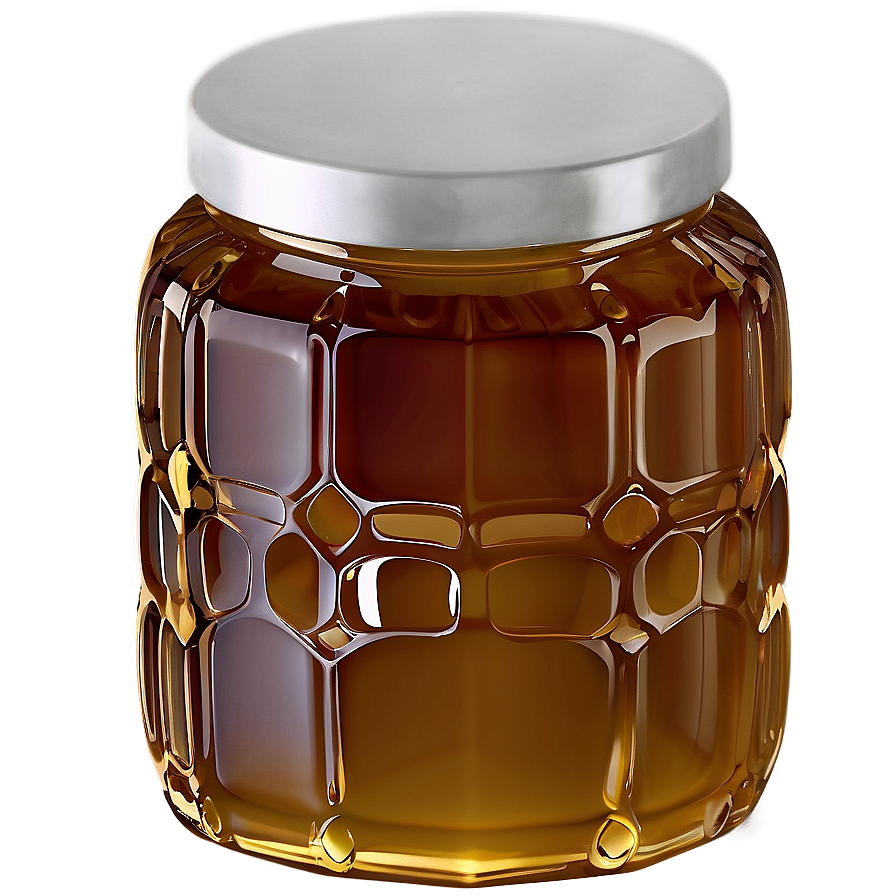 Honey Jar With Handle Png Riw26 PNG