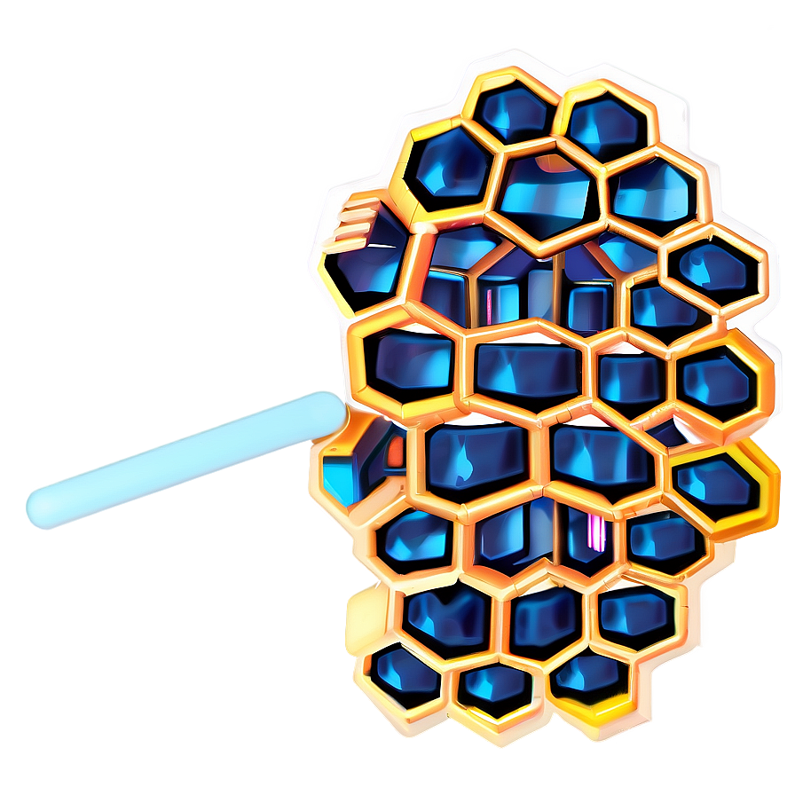 Honeycomb Abstract Background Png 05232024 PNG