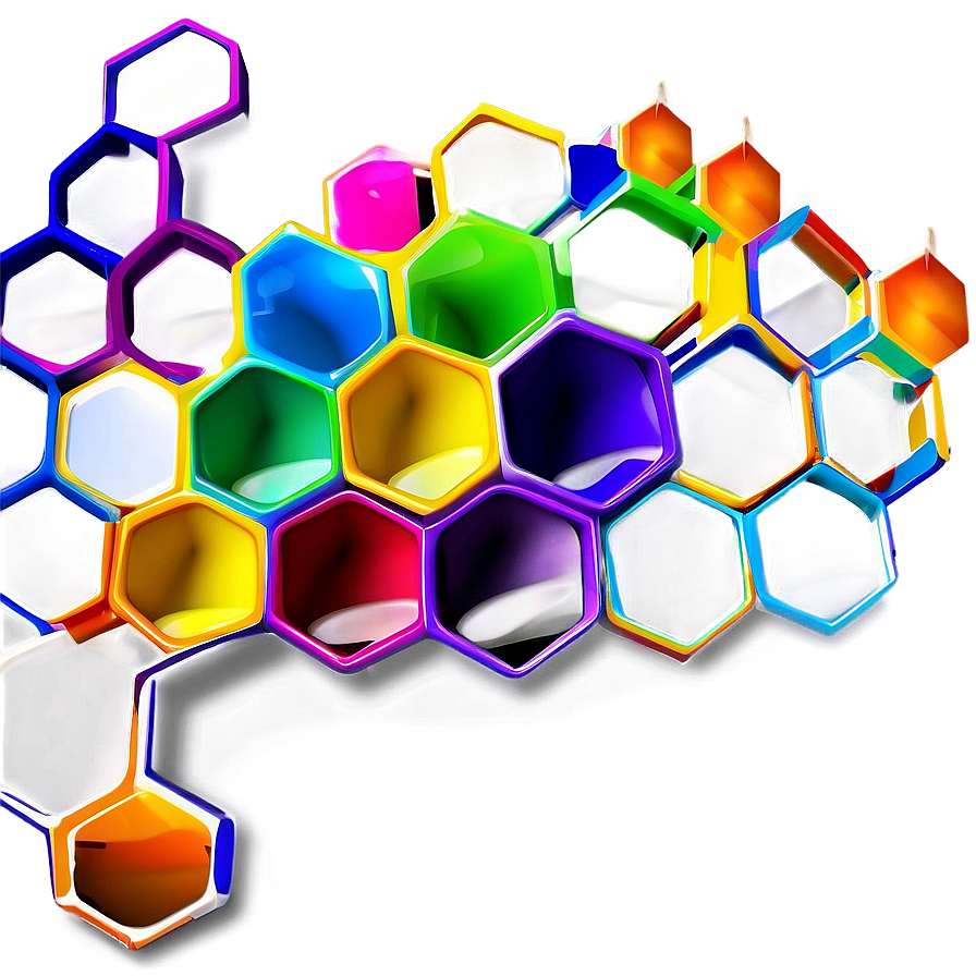 Honeycomb Abstract Background Png Bfw PNG