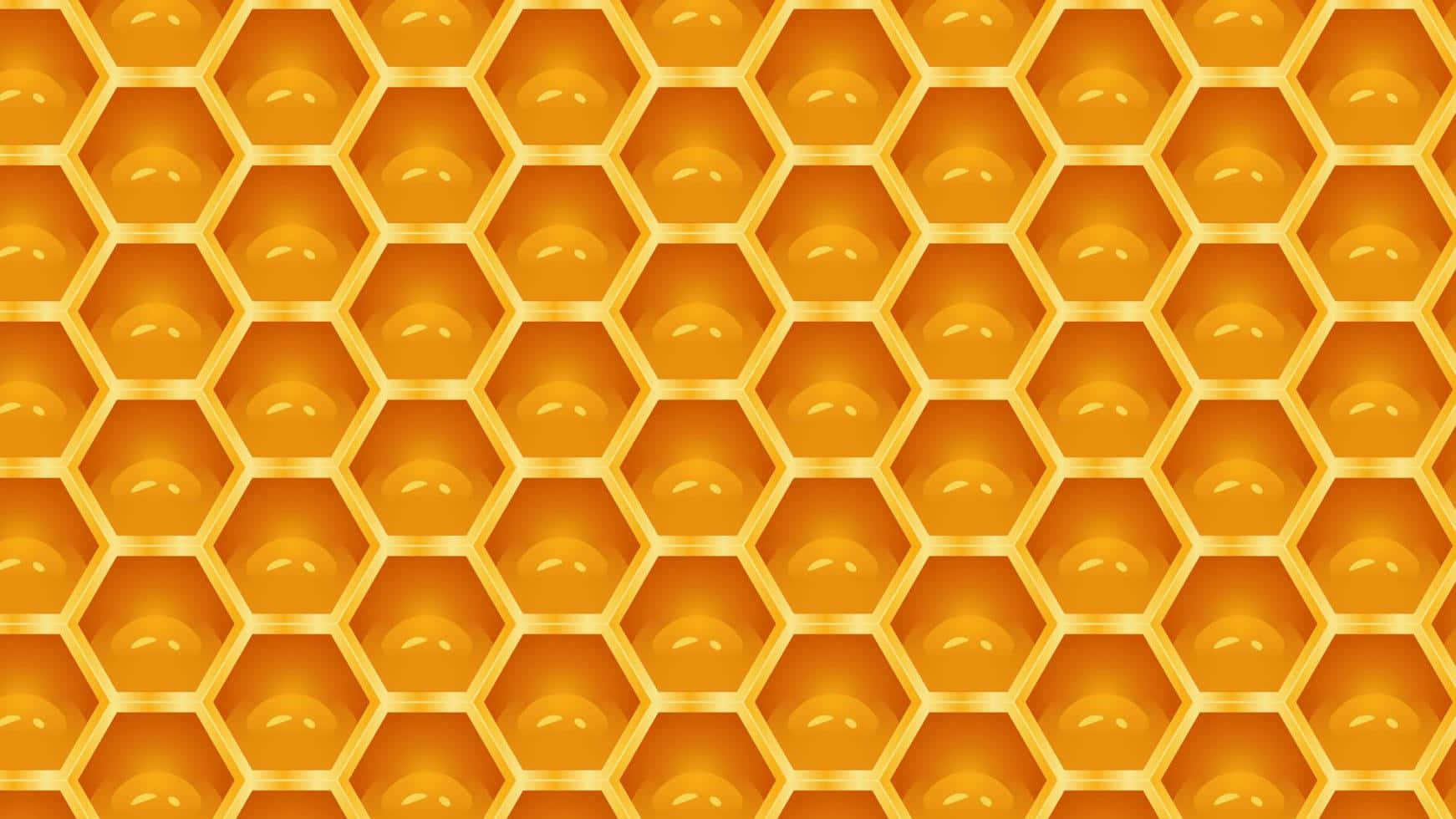Honigwabenhintergrund