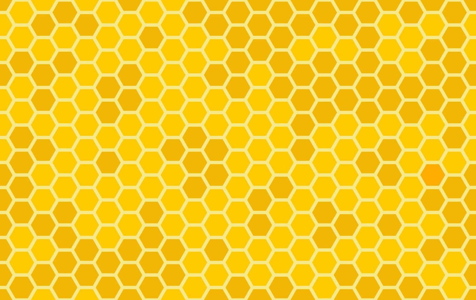 Hexagonalemuster In Einer Bienenwabenformation