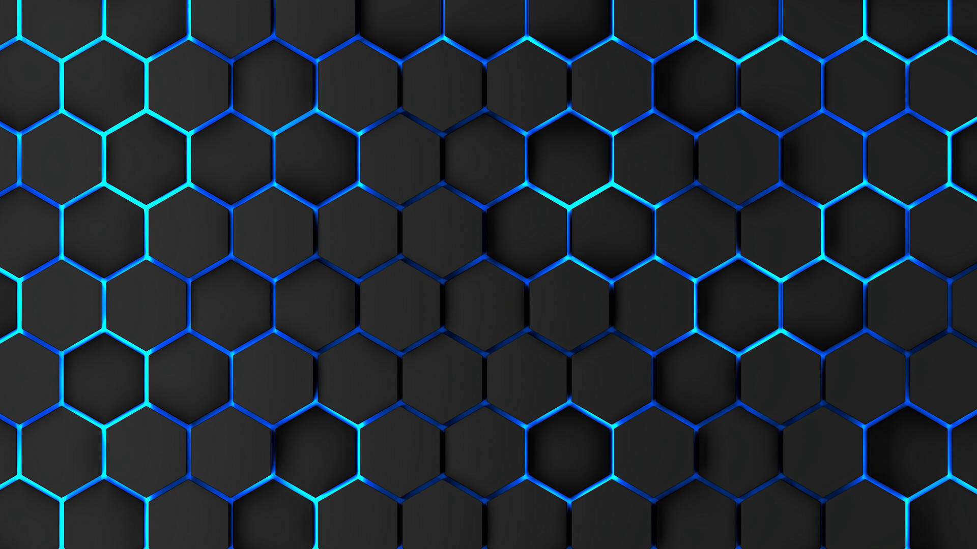 Honeycomb Blue Lining