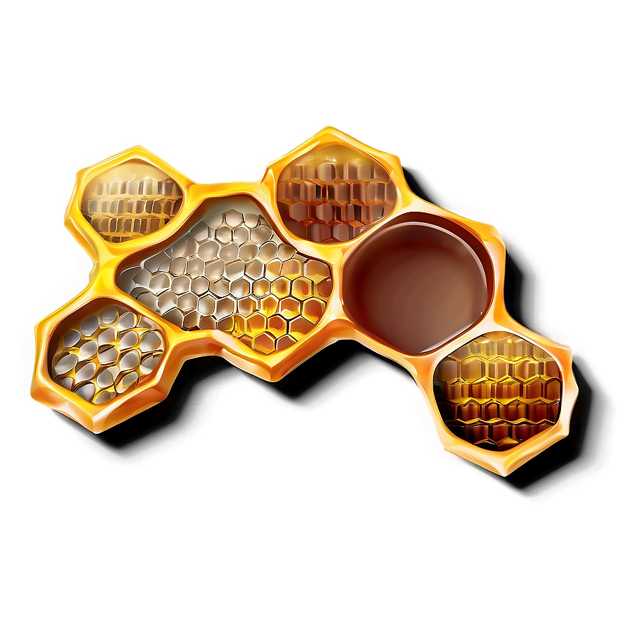 Honeycomb Design Element Png 05232024 PNG