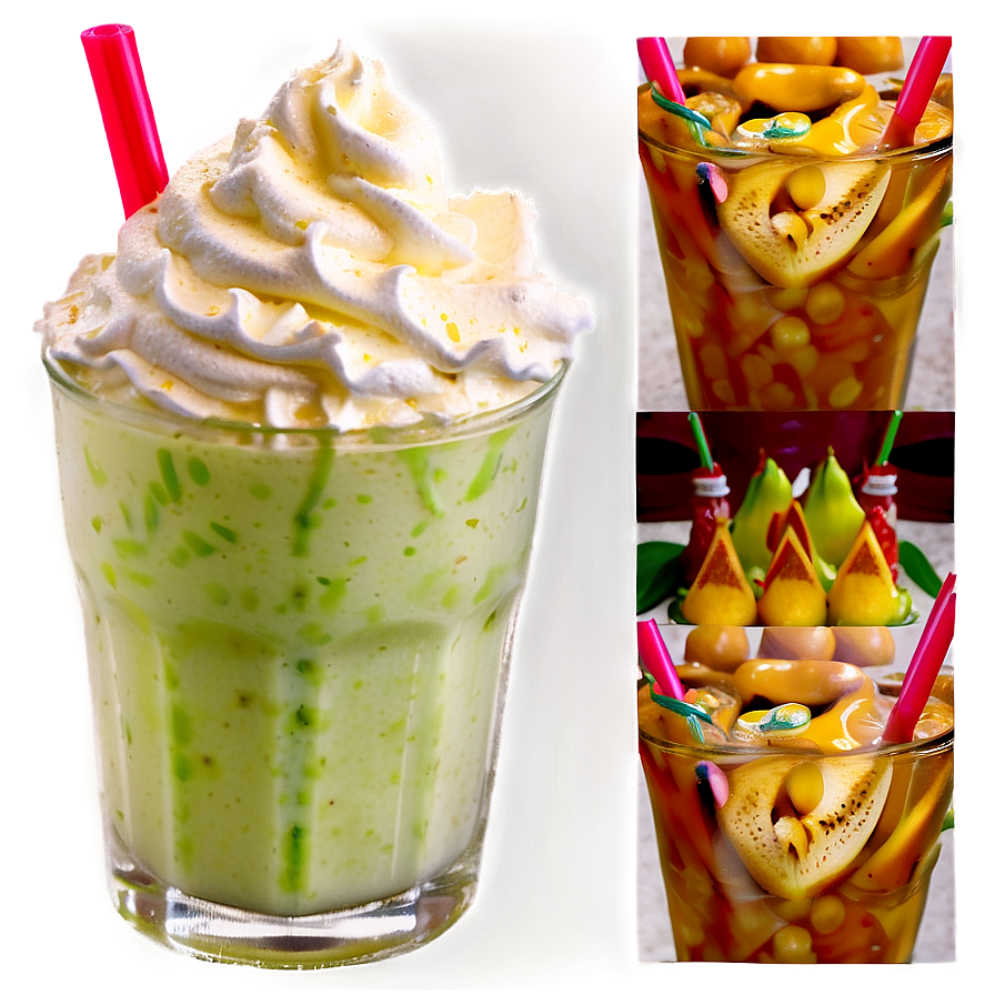 Honeydew Milkshake Png Pgi PNG
