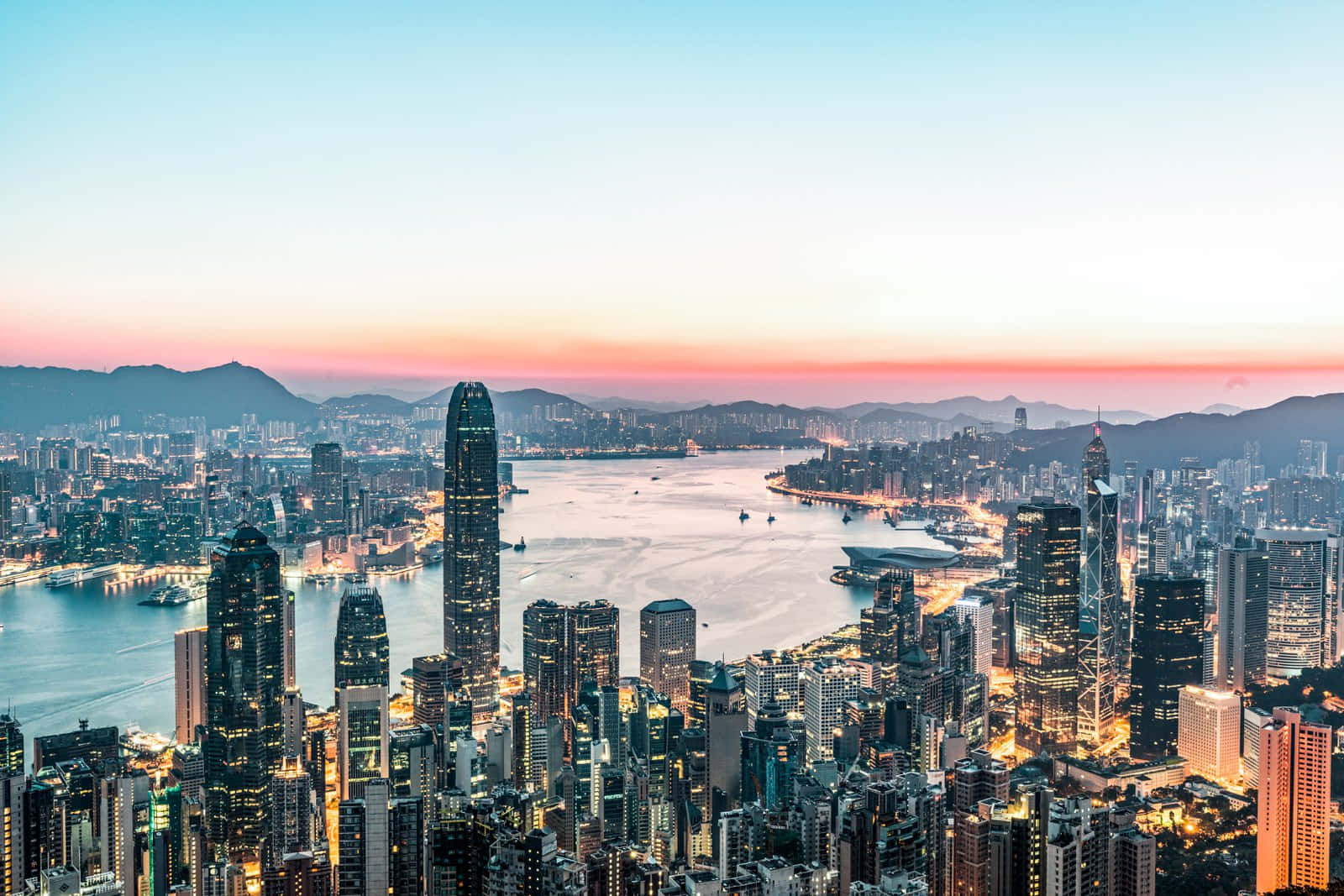 Hongkong Billede Med Størrelsen 1600 X 1067.
