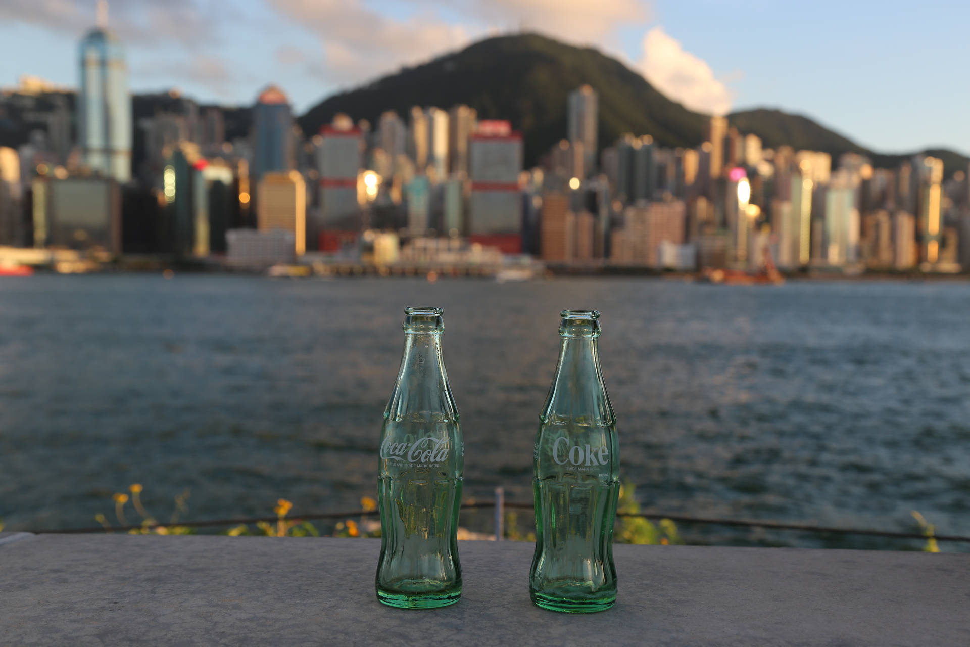 Hong Kong Cola Bottles Kowloon Bay Wallpaper