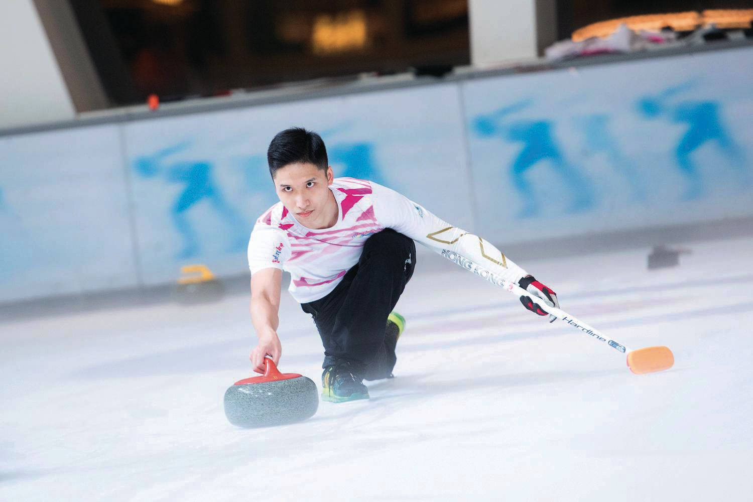 Lasquadra Di Curling Di Hong Kong. Sfondo