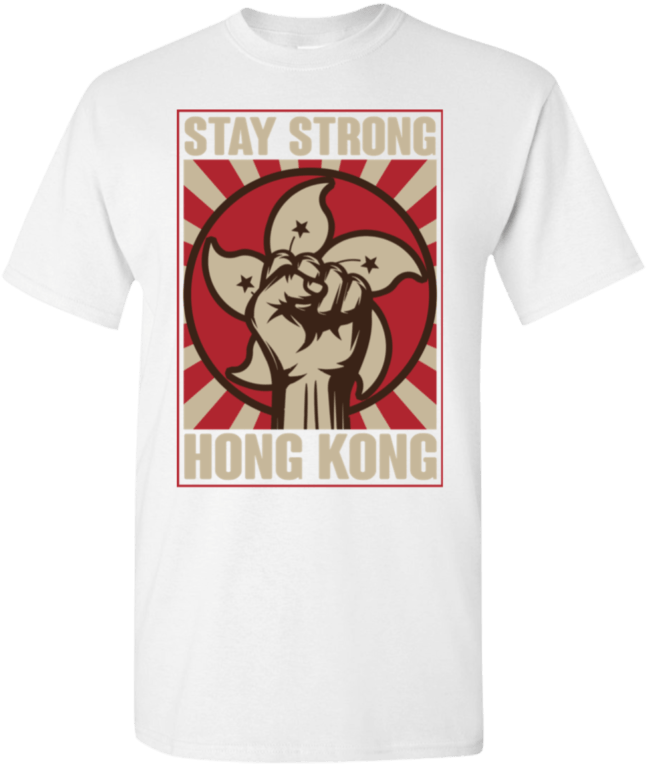 Hong Kong Solidarity T Shirt Design PNG