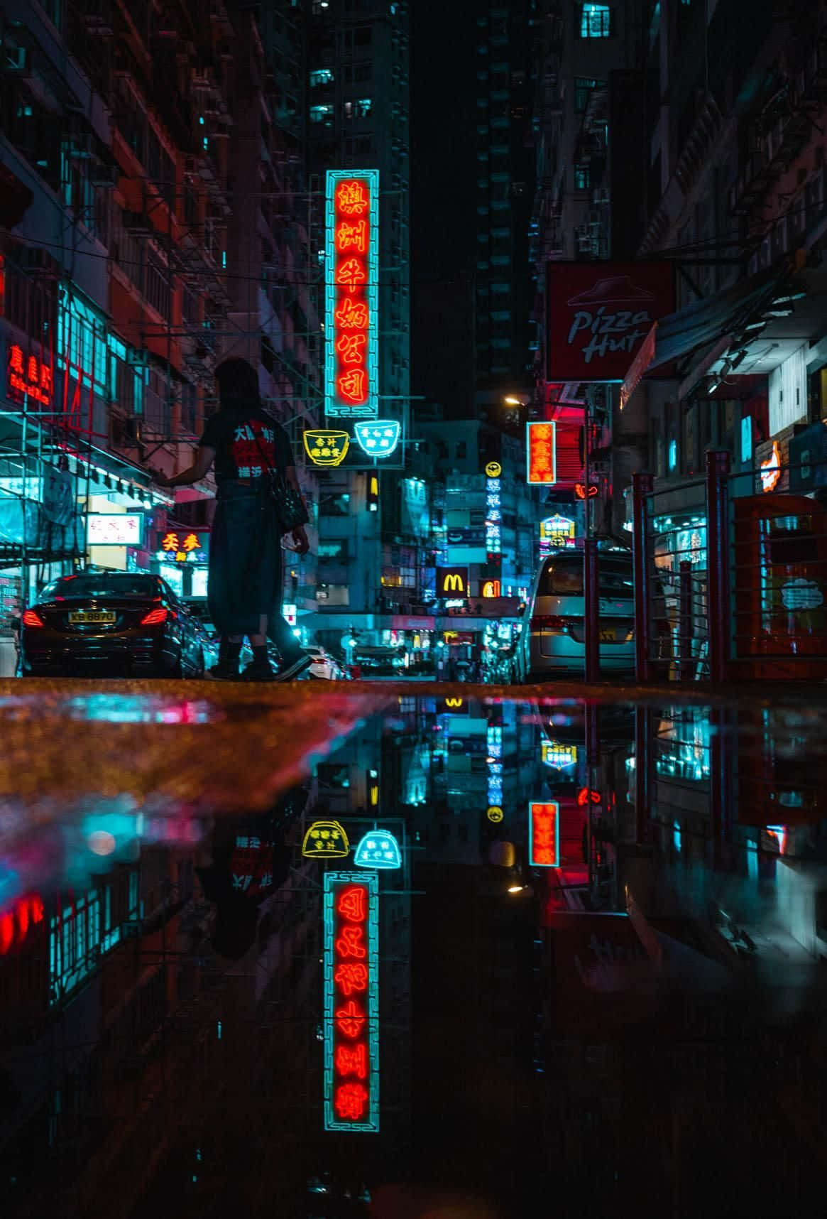 Hongkong Next-level Night View Wallpaper