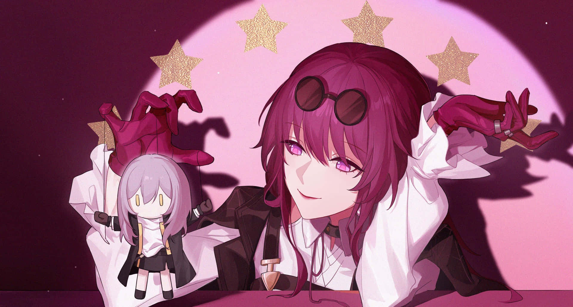 Honkai Star Rail Characters Purple Hair Wallpaper