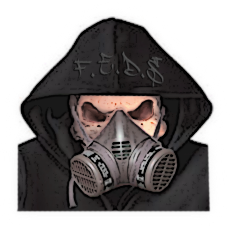 Hooded_ Figure_with_ Gas_ Mask PNG