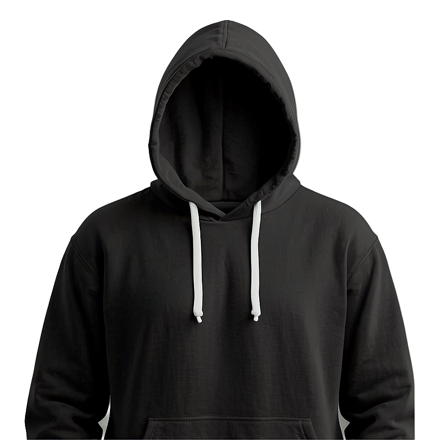 Hoodie Template A PNG