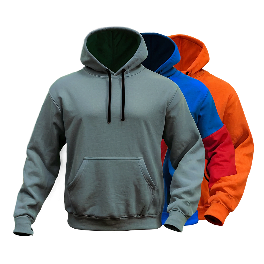 Hoodie With Kangaroo Pocket Template Png Fdv3 PNG